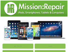 Tablet Screenshot of missionrepair.com